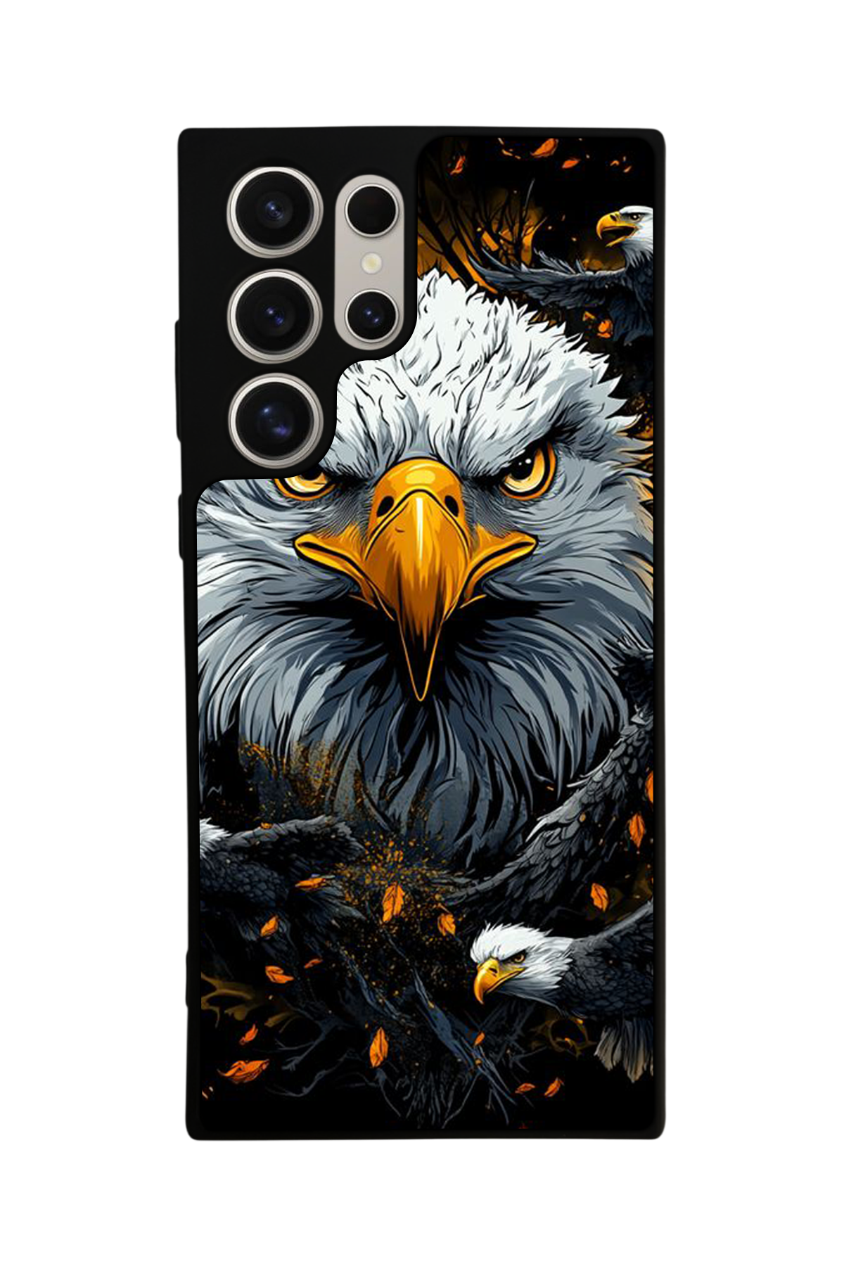 Samsung Galaxy S24 Ultra Uyumlu Besiktas Tasarımlı Glossy Premium Kılıf