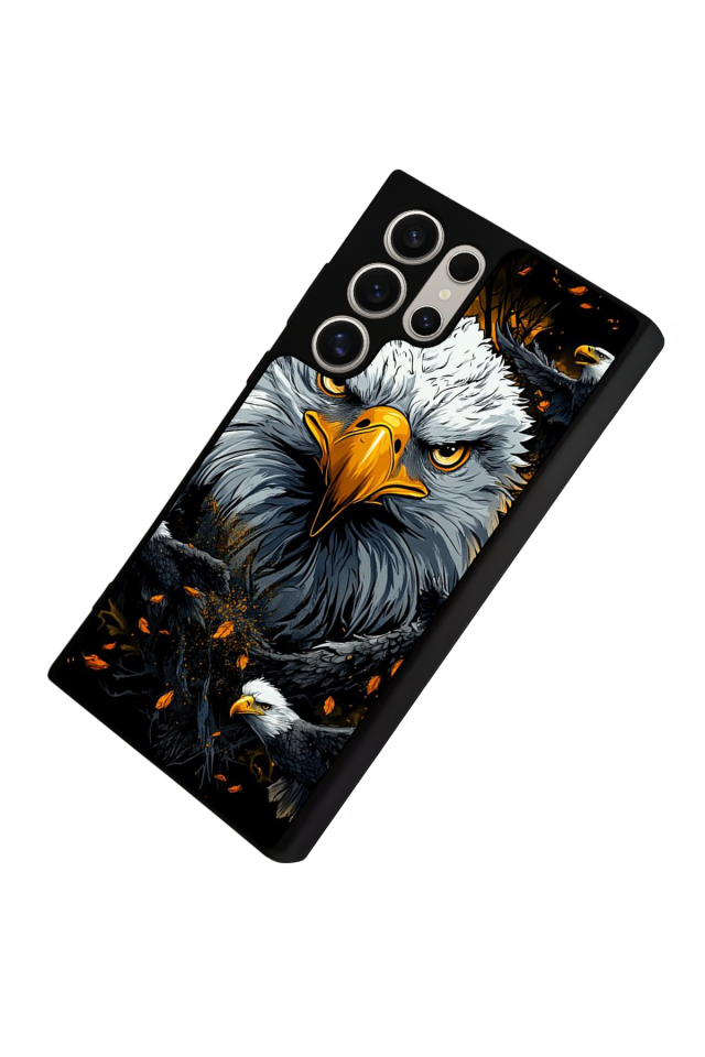 Samsung Galaxy S24 Ultra Uyumlu Besiktas Tasarımlı Glossy Premium Kılıf