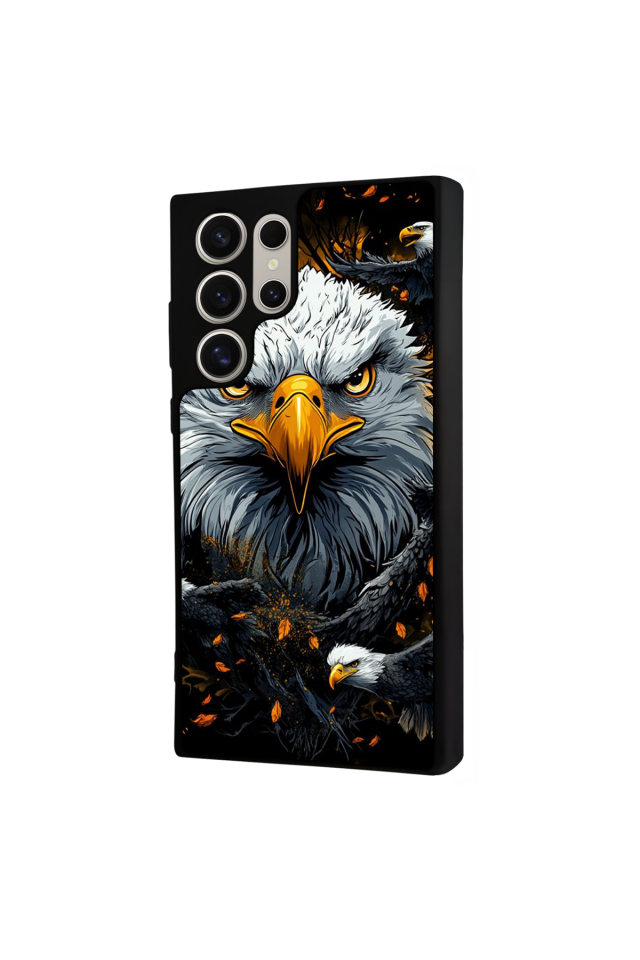 Samsung Galaxy S24 Ultra Uyumlu Besiktas Tasarımlı Glossy Premium Kılıf