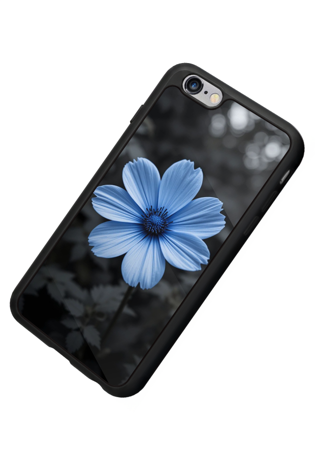 iPhone 6s Plus Uyumlu Cicek Tasarımlı Glossy Premium Kılıf