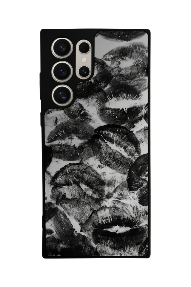 Samsung Galaxy S23 Ultra Uyumlu Dudak Tasarımlı Glossy Premium Kılıf