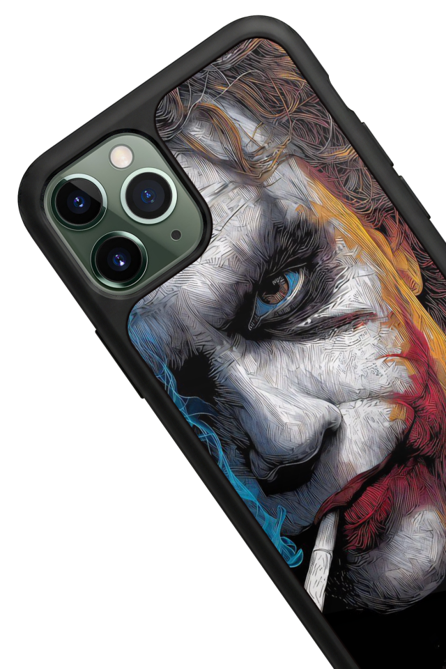 iPhone 11 Pro Max Uyumlu Joker Tasarımlı Glossy Premium Kılıf