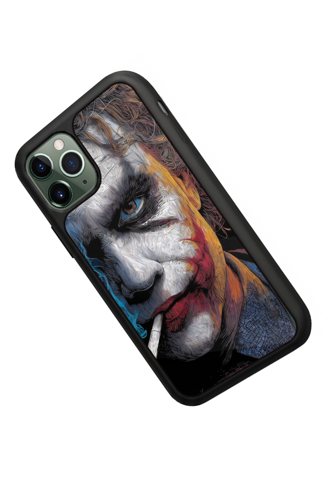 iPhone 11 Pro Max Uyumlu Joker Tasarımlı Glossy Premium Kılıf
