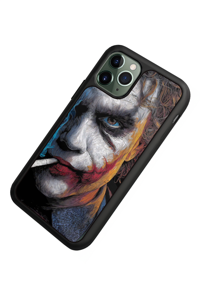 iPhone 11 Pro Max Uyumlu Joker Tasarımlı Glossy Premium Kılıf