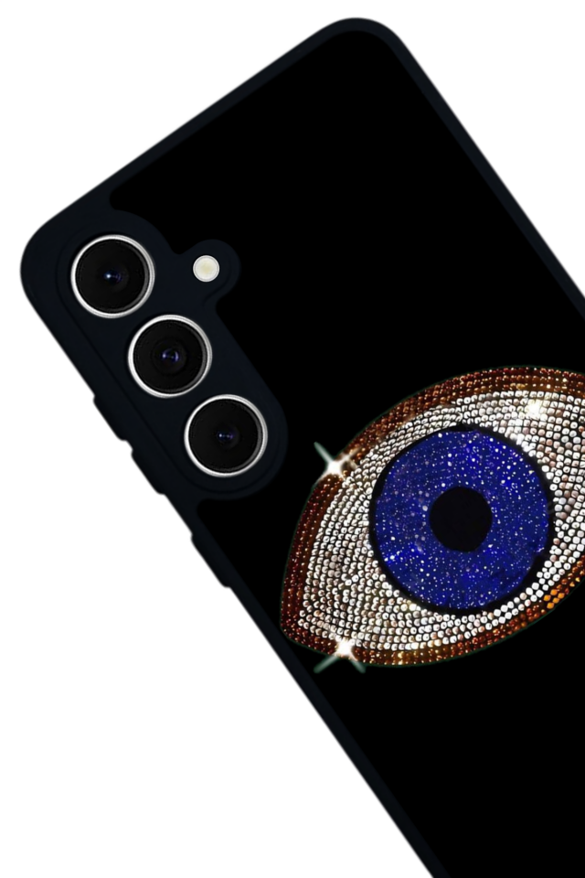 Samsung Galaxy A16 Uyumlu Nazar Tasarımlı Glossy Premium Kılıf
