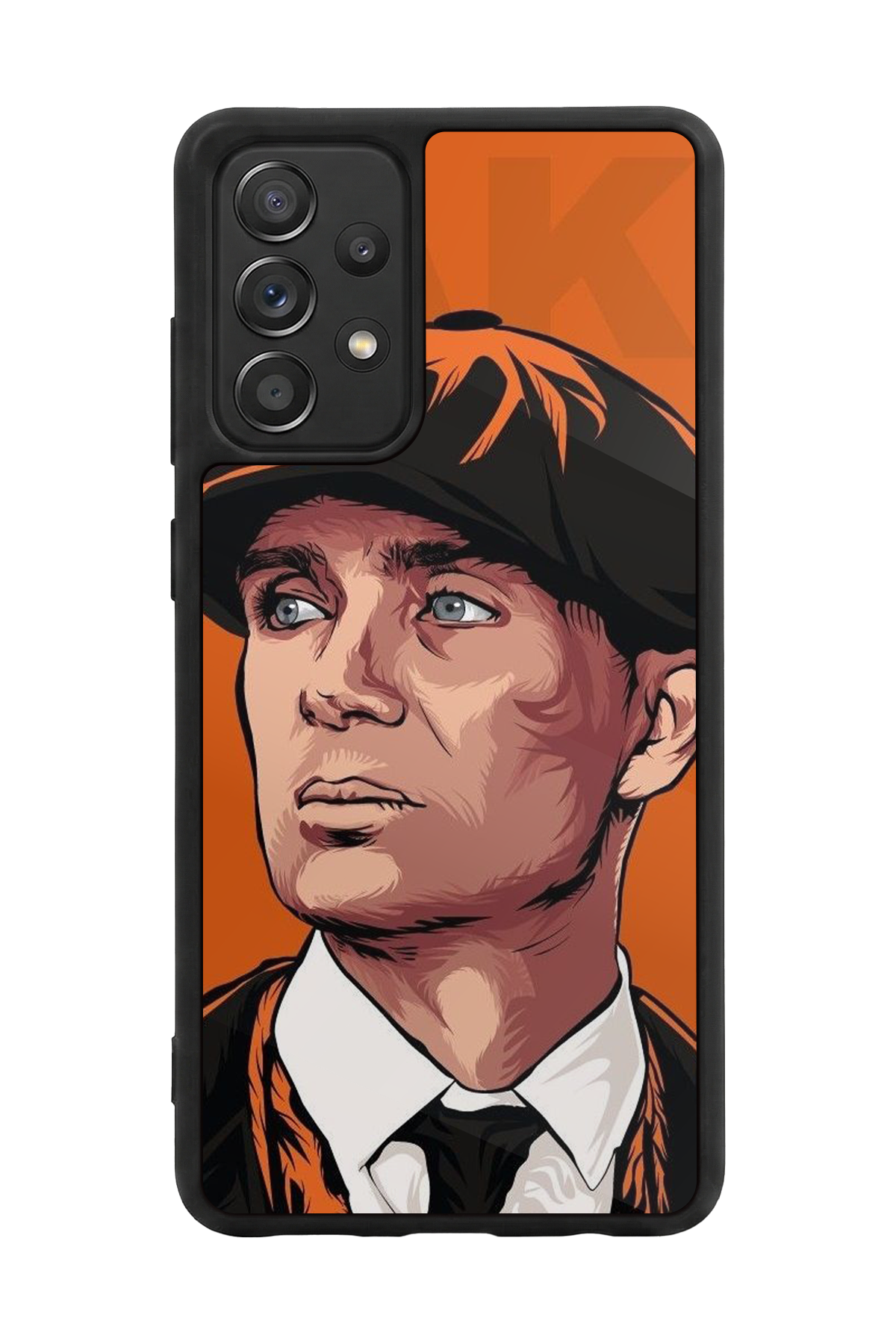 Samsung Galaxy A72 Uyumlu Peaky Blinders Tasarımlı Glossy Premium Kılıf