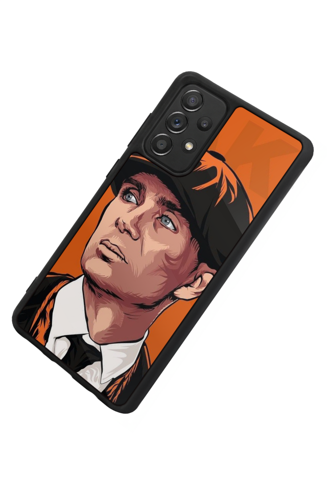 Samsung Galaxy A72 Uyumlu Peaky Blinders Tasarımlı Glossy Premium Kılıf
