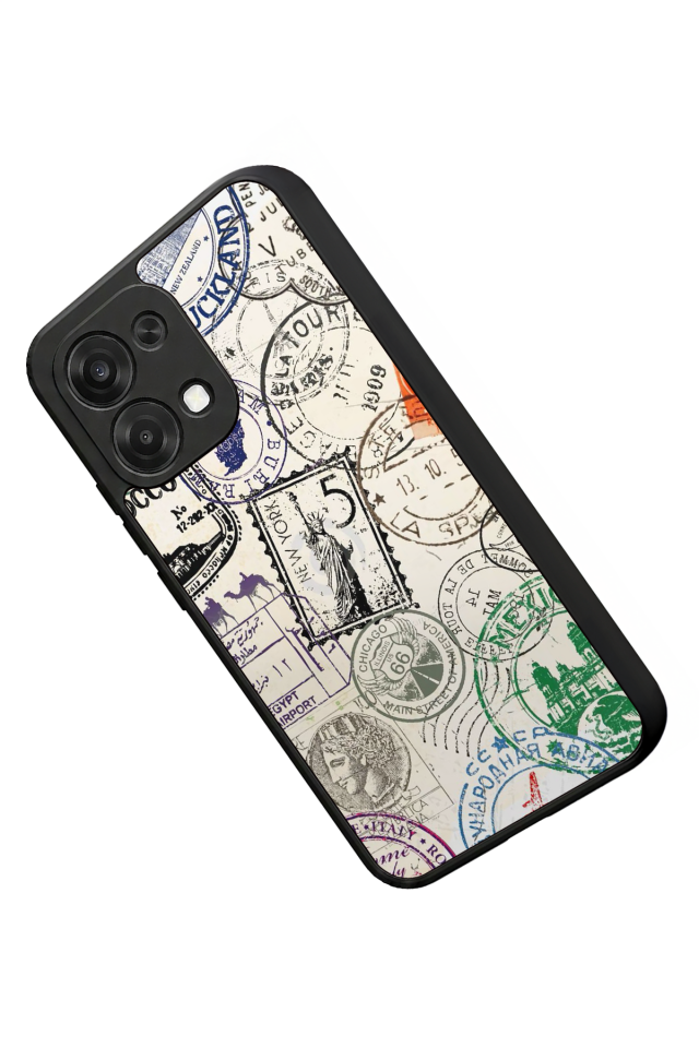 Oppo A6 Pro Uyumlu Poster Tasarımlı Glossy Premium Kılıf