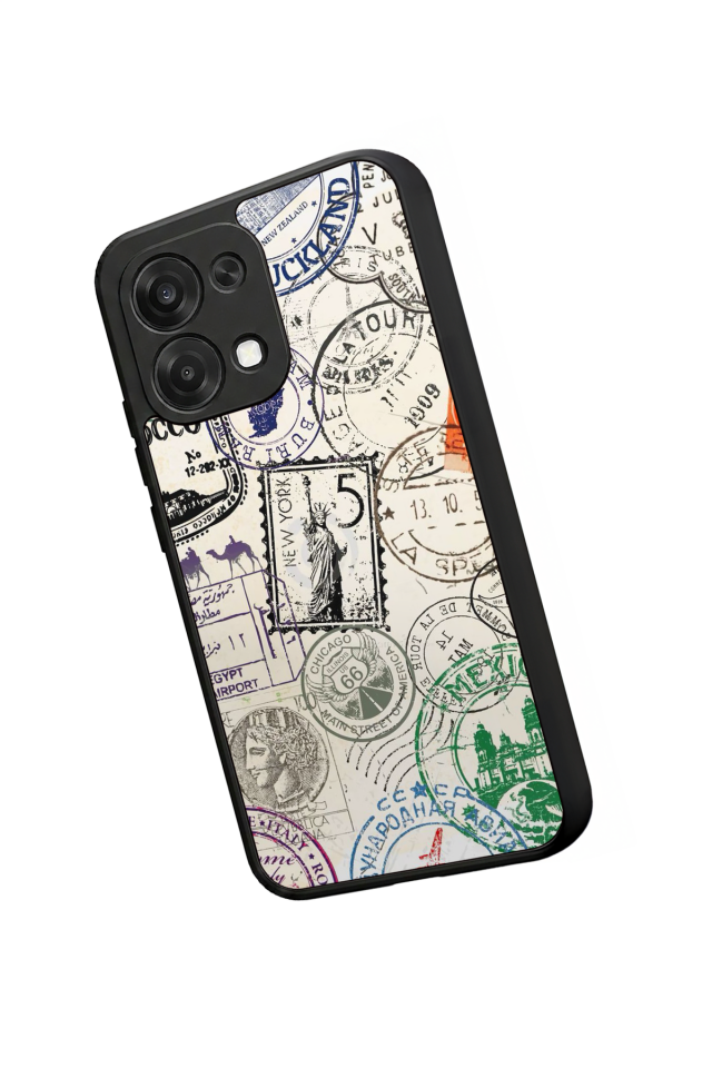 Oppo A6 Pro Uyumlu Poster Tasarımlı Glossy Premium Kılıf