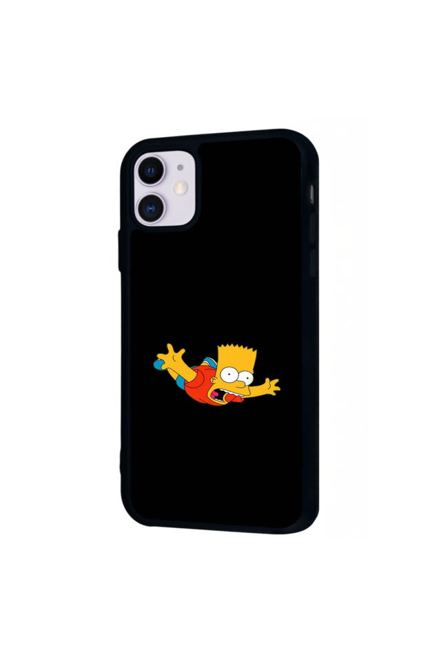 iPhone 11 Uyumlu The Simpsons Tasarımlı Glossy Premium Kılıf