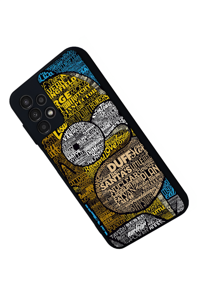 Samsung Galaxy A13 Uyumlu The Simpsons Tasarımlı Glossy Premium Kılıf