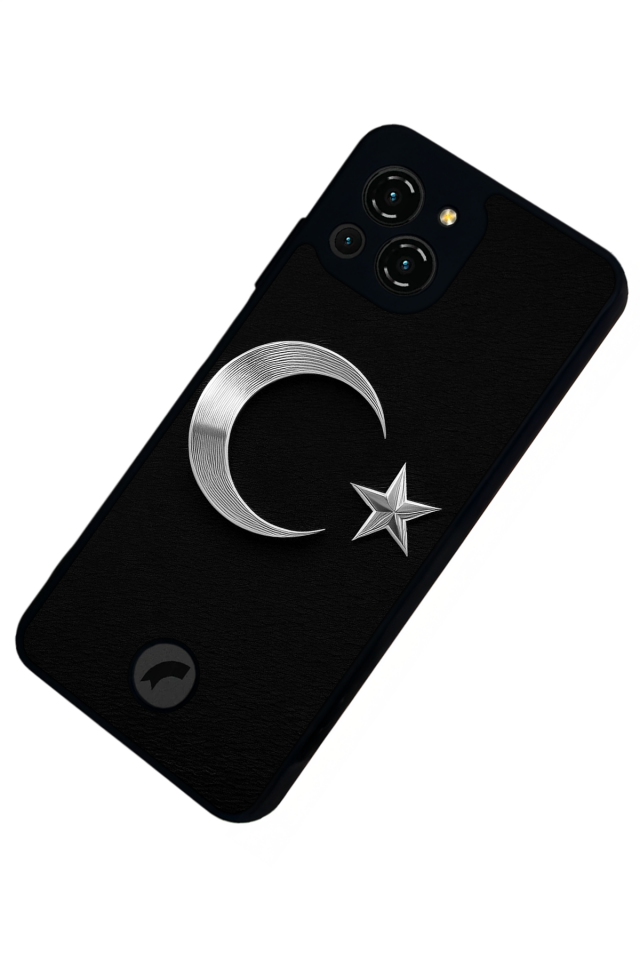 Reeder S23 Pro Max Uyumlu TurkBayragi Tasarımlı Glossy Premium Kılıf