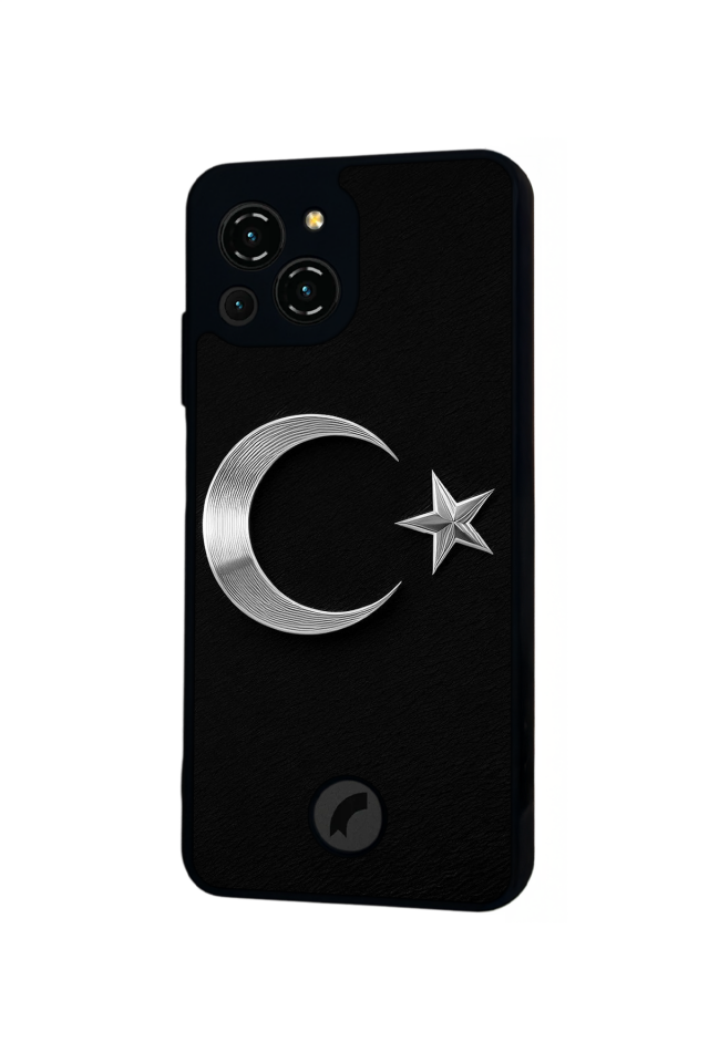 Reeder S23 Pro Max Uyumlu TurkBayragi Tasarımlı Glossy Premium Kılıf