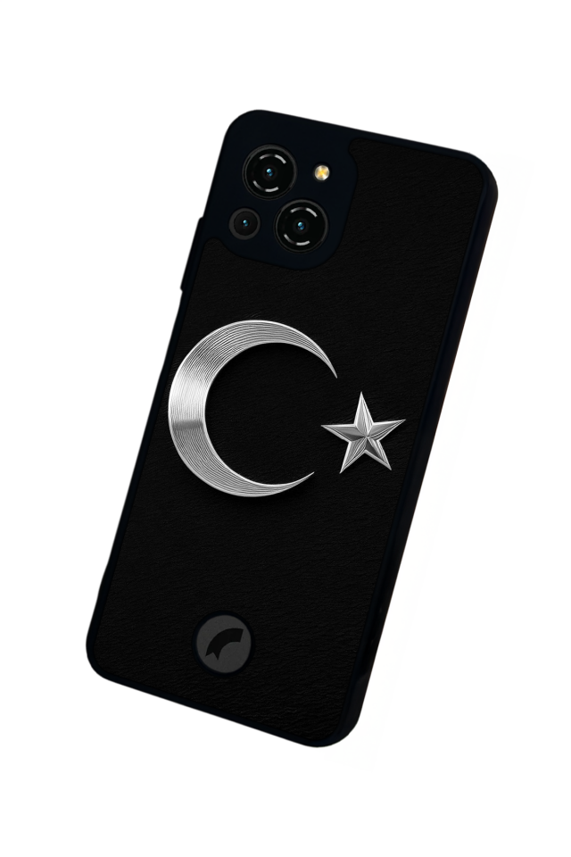 Reeder S23 Pro Max Uyumlu TurkBayragi Tasarımlı Glossy Premium Kılıf