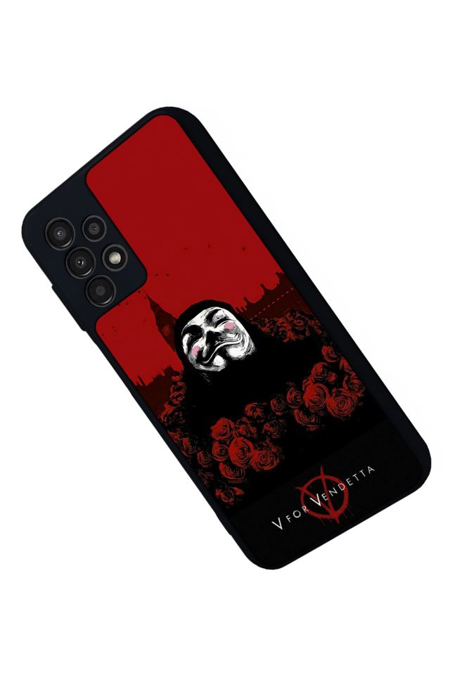 Samsung Galaxy A23 Uyumlu Vendetta Tasarımlı Glossy Premium Kılıf