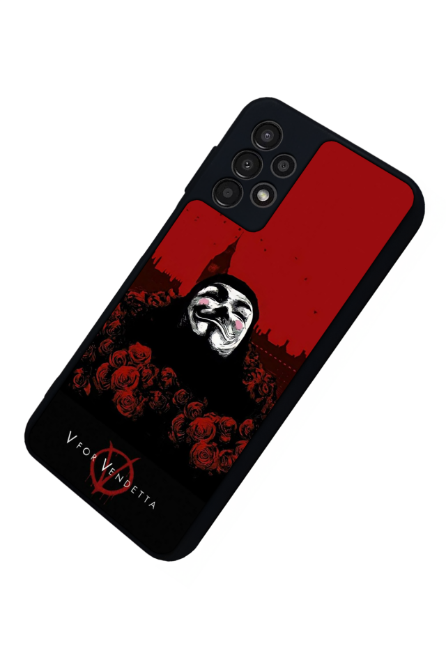 Samsung Galaxy A23 Uyumlu Vendetta Tasarımlı Glossy Premium Kılıf