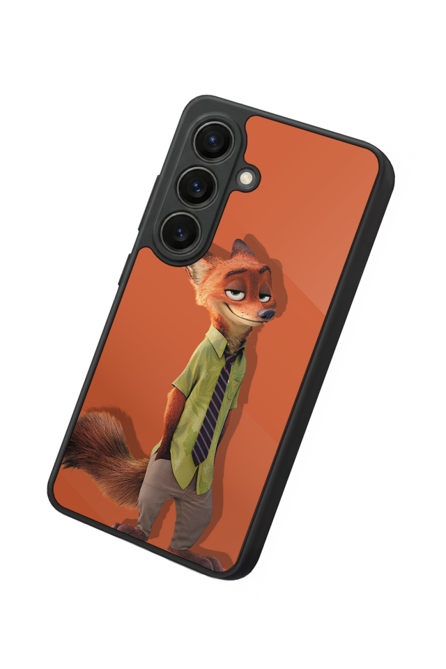 Samsung Galaxy S26 Uyumlu Zootropolis Tasarımlı Glossy Premium Kılıf