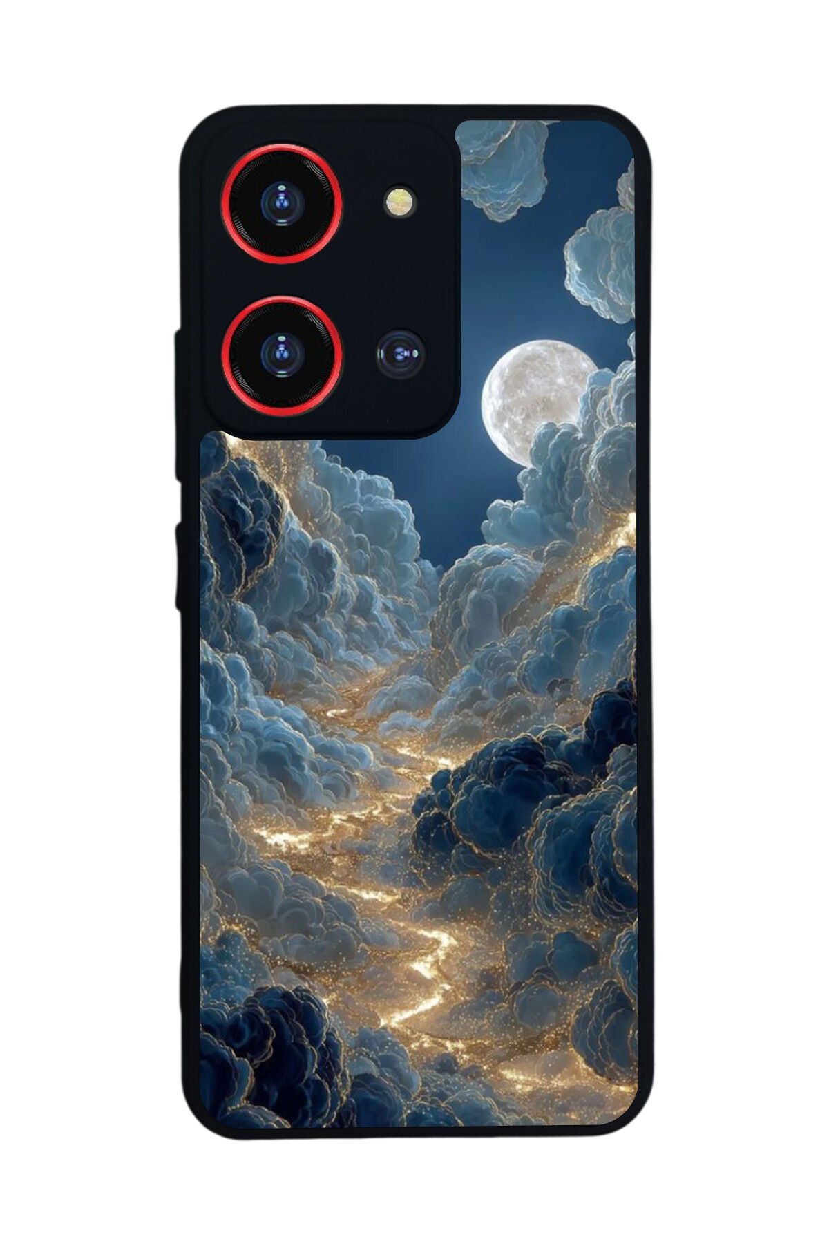 Reeder S19 Max Pro S 108MP Uyumlu Ay Tasarımlı Glossy Premium Kılıf