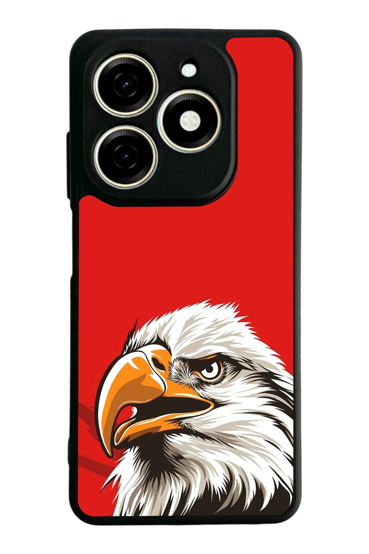 Tecno Spark 20/20C Uyumlu Besiktas Tasarımlı Glossy Premium Kılıf