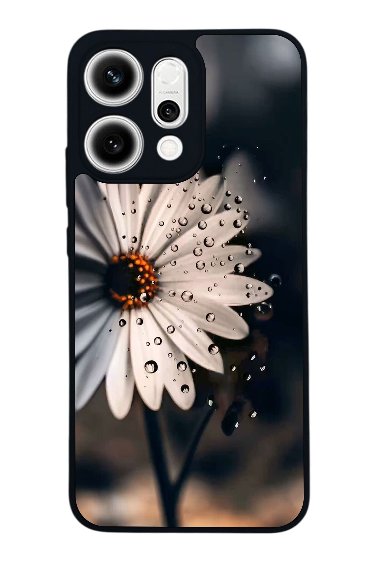 Oppo Reno 14 Uyumlu Cicek Tasarımlı Glossy Premium Kılıf