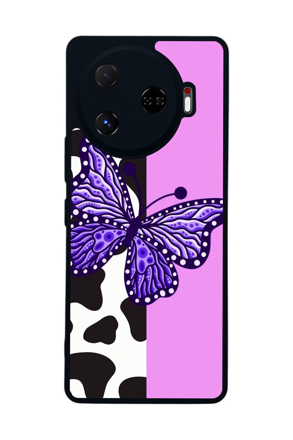 Tecno Camon 30 Pro Uyumlu Kelebek Tasarımlı Glossy Premium Kılıf