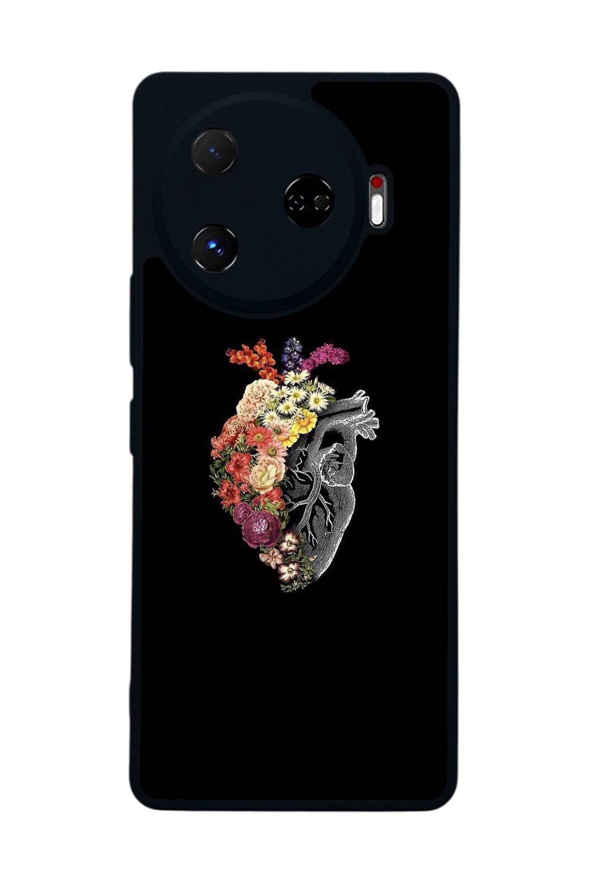 Tecno Camon 30 Pro Uyumlu Kalp Love Tasarımlı Glossy Premium Kılıf