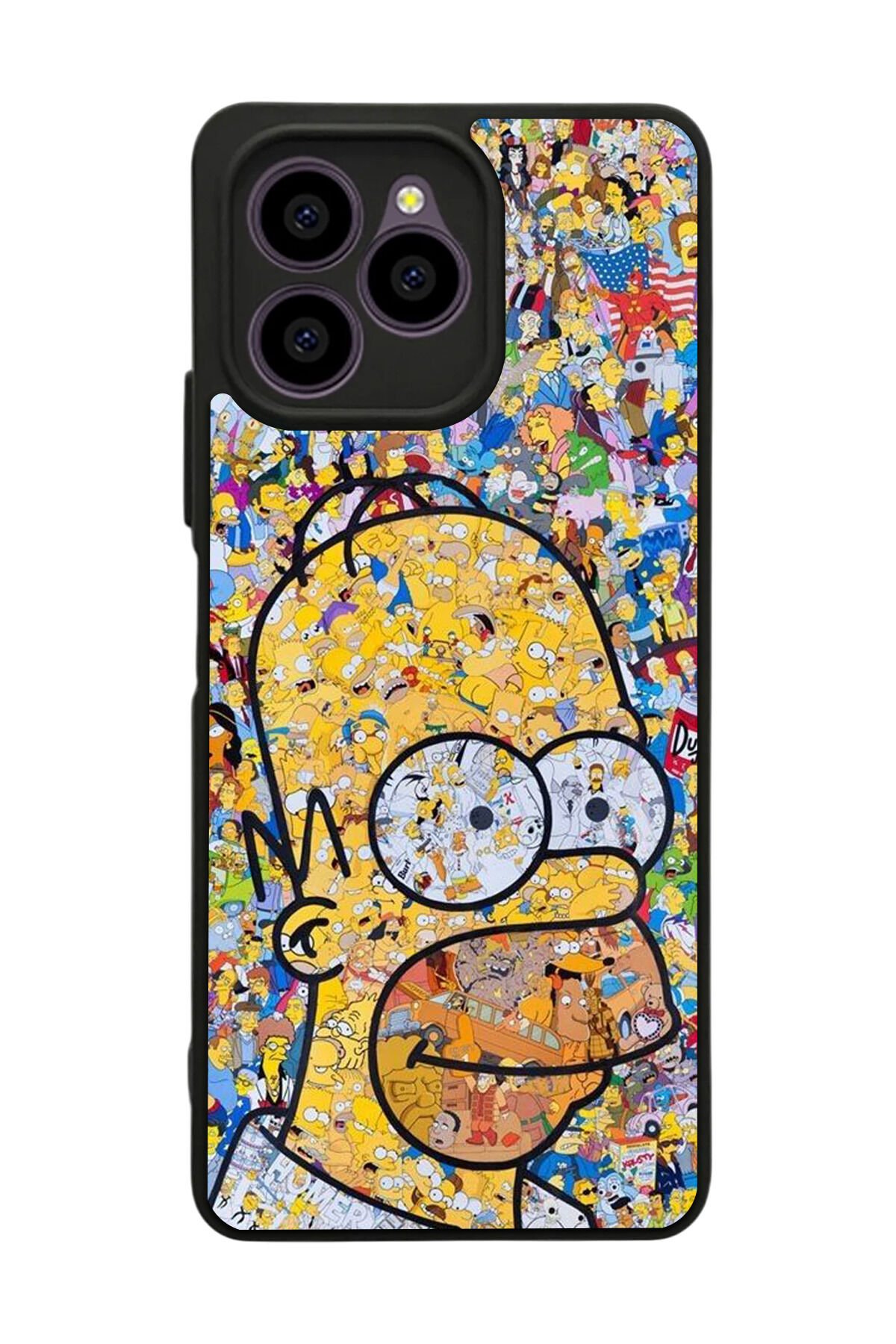 Omix X6 Uyumlu The Simpsons Tasarımlı Glossy Premium Kılıf