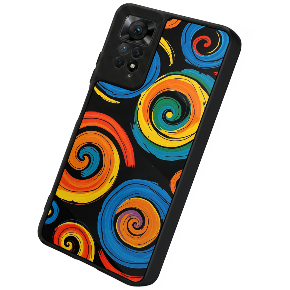 Xiaomi Redmi Note 12 Pro Uyumlu Abstract Tasarımlı Glossy Premium Kılıf