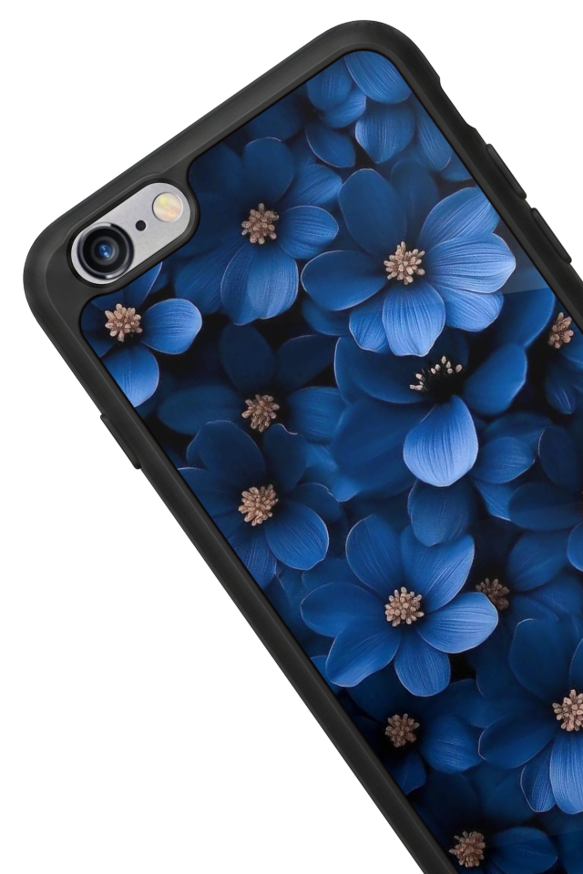 iPhone 6s Plus Uyumlu Cicek Tasarımlı Glossy Premium Kılıf