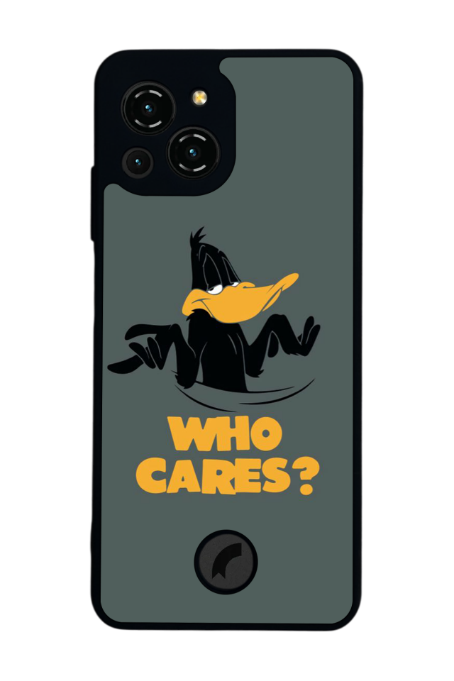 Reeder S23 Pro Max Uyumlu Daffy duck Tasarımlı Glossy Premium Kılıf