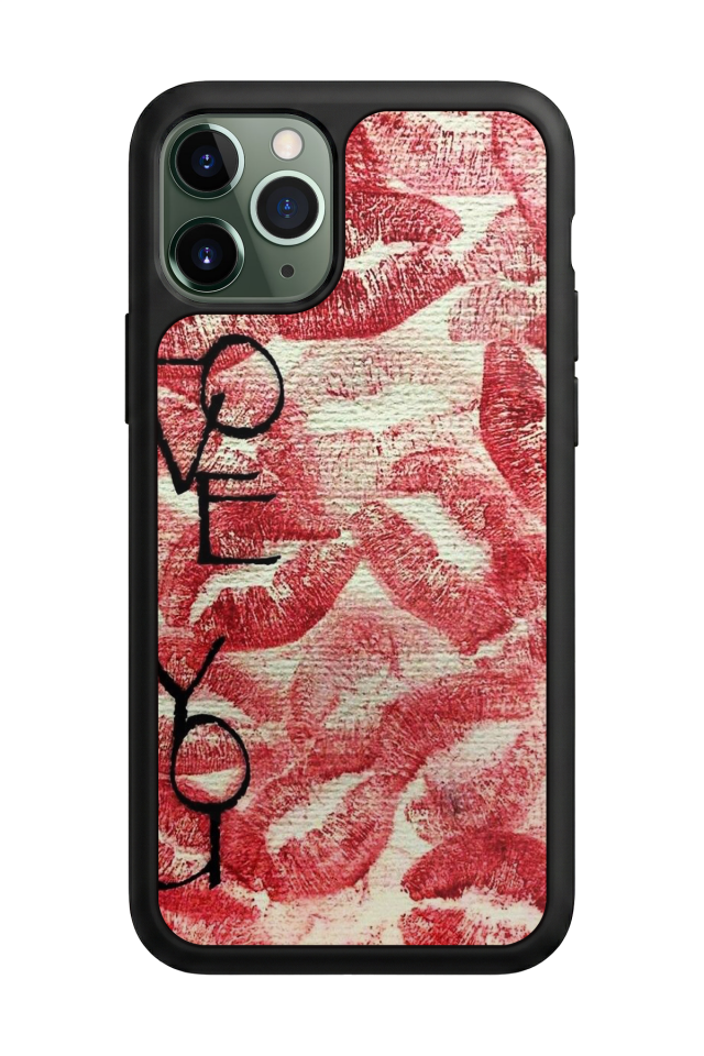 iPhone 11 Pro Uyumlu Dudak Tasarımlı Glossy Premium Kılıf