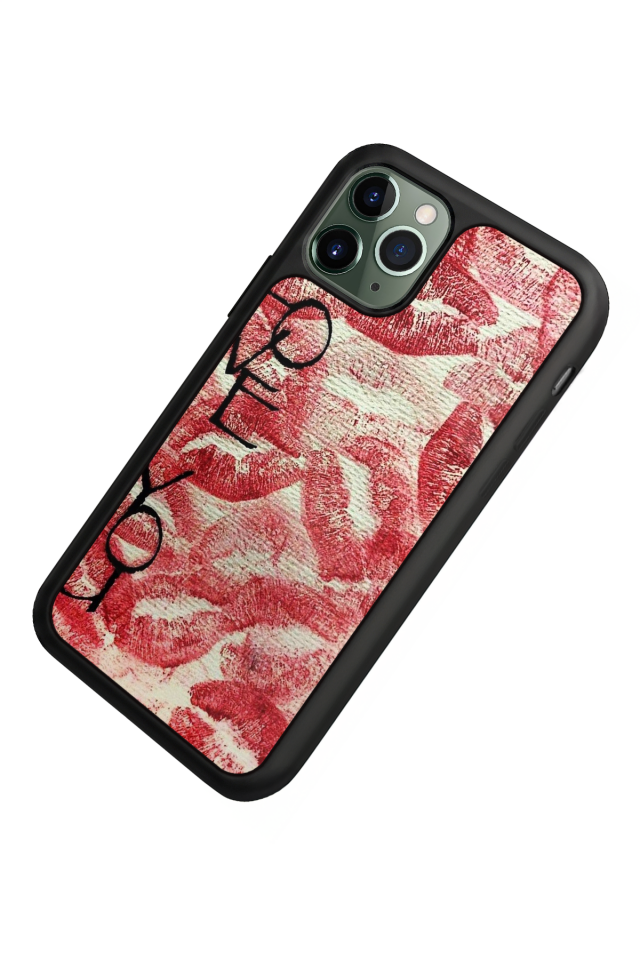 iPhone 11 Pro Uyumlu Dudak Tasarımlı Glossy Premium Kılıf