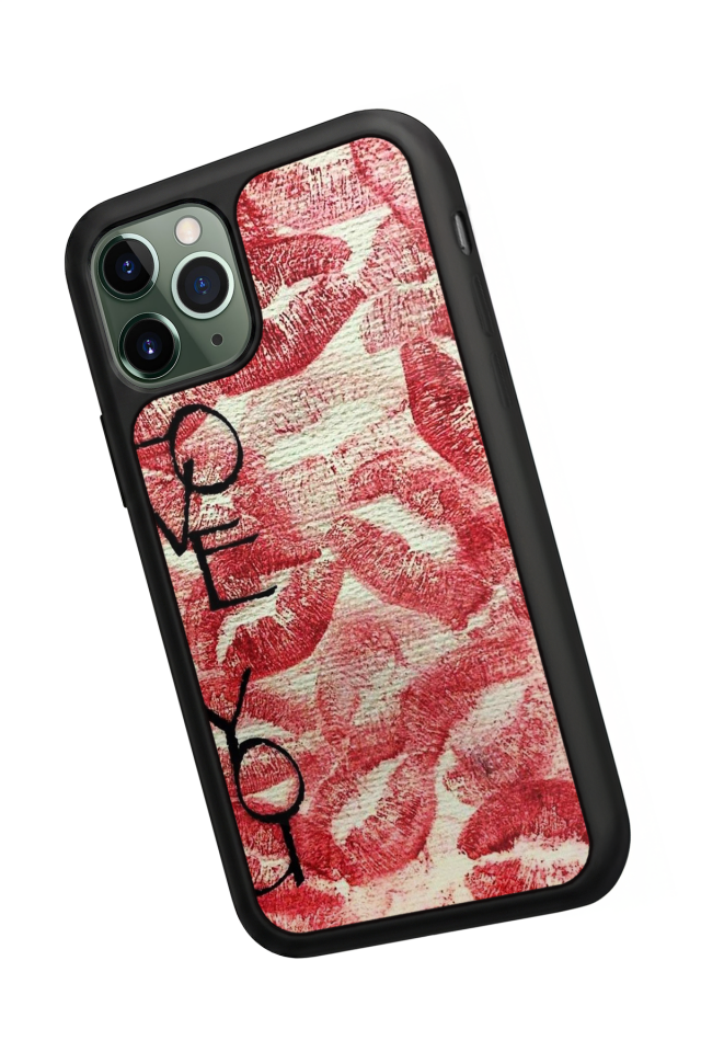 iPhone 11 Pro Uyumlu Dudak Tasarımlı Glossy Premium Kılıf