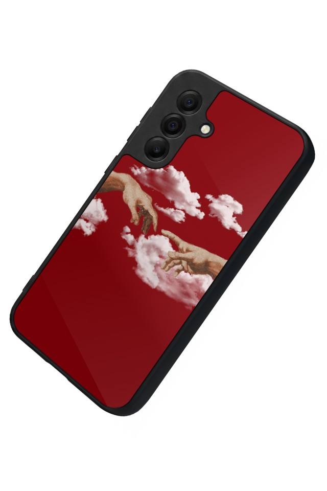 Samsung Galaxy A17 Uyumlu Kirmizi Tasarımlı Glossy Premium Kılıf