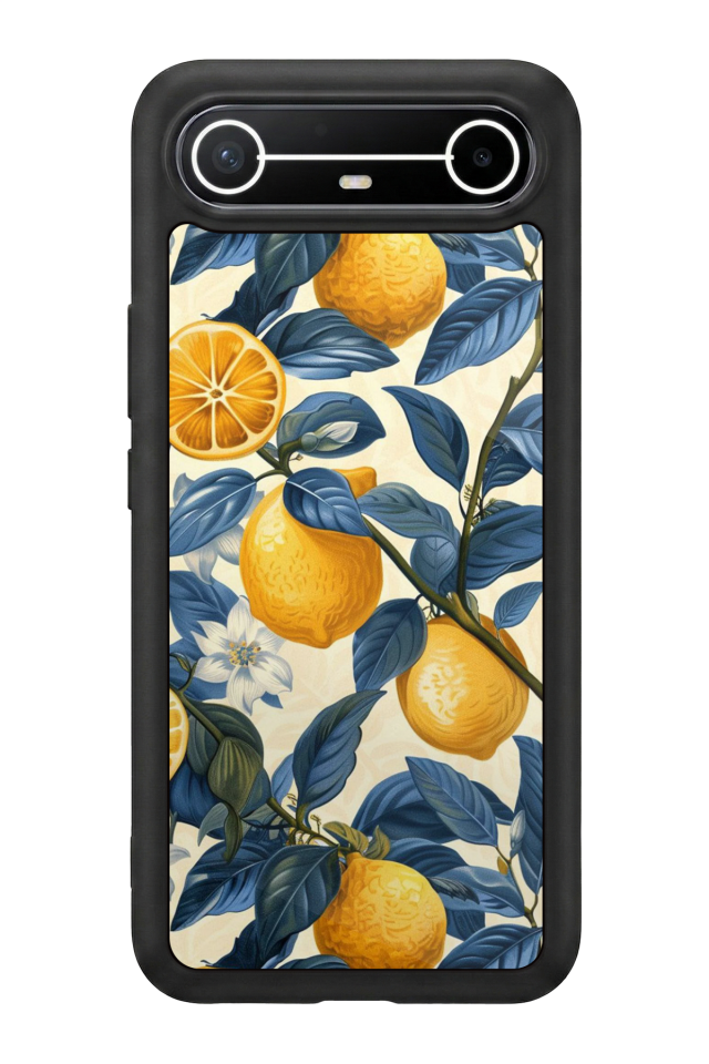 Tecno Spark Slim 5G Uyumlu Limon Tasarımlı Glossy Premium Kılıf