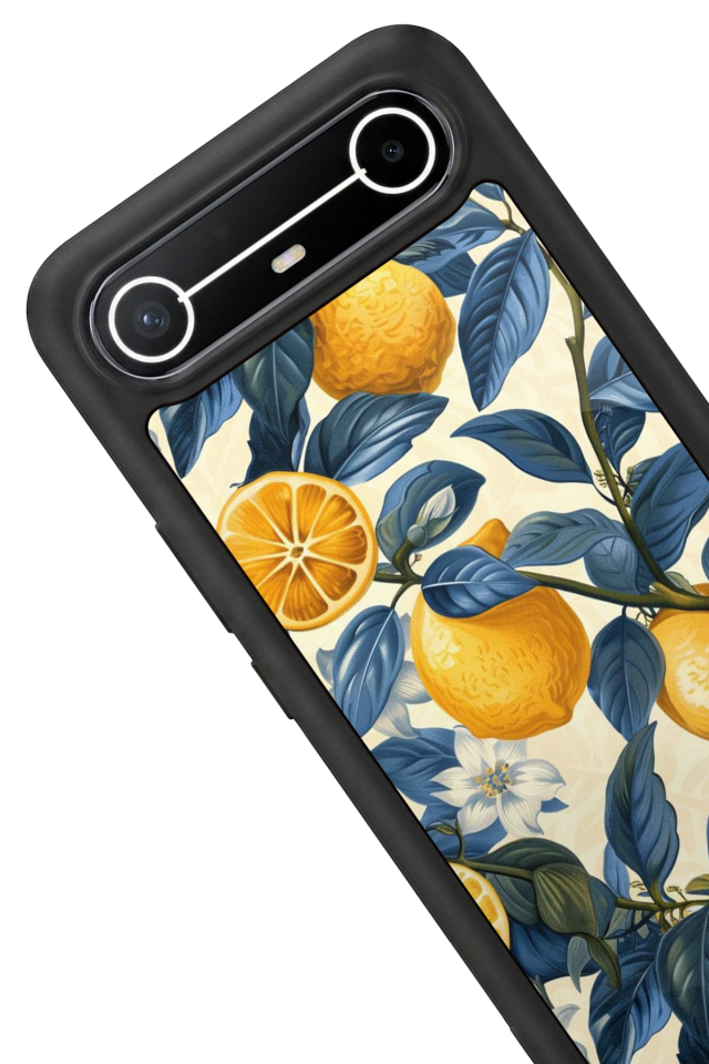 Tecno Spark Slim 5G Uyumlu Limon Tasarımlı Glossy Premium Kılıf