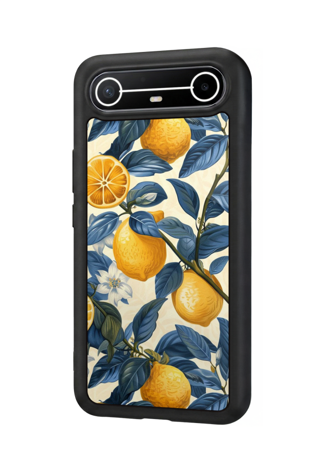 Tecno Spark Slim 5G Uyumlu Limon Tasarımlı Glossy Premium Kılıf