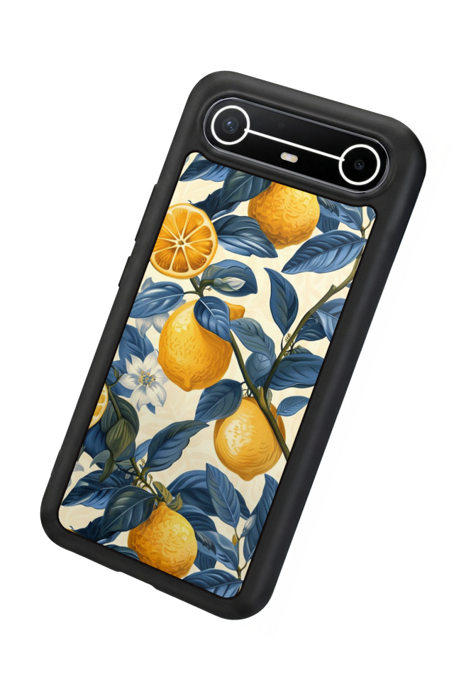 Tecno Spark Slim 5G Uyumlu Limon Tasarımlı Glossy Premium Kılıf
