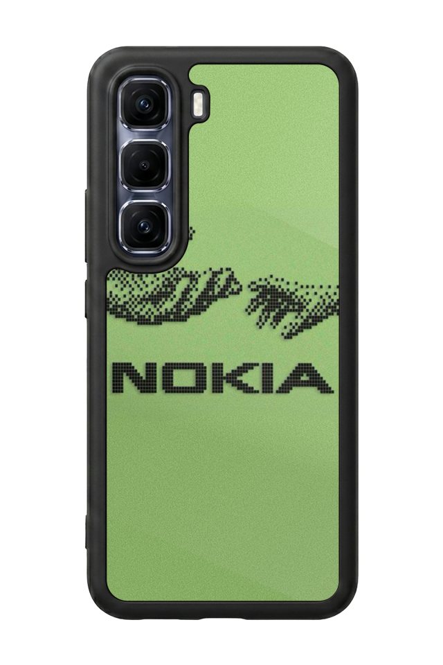 Infinix Hot 60 Pro Plus Uyumlu Nokia Tasarımlı Glossy Premium Kılıf