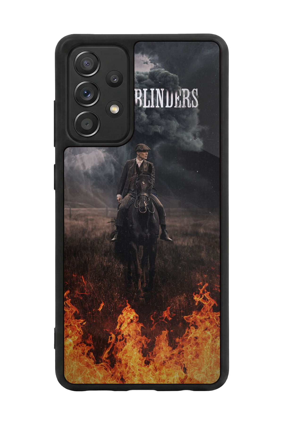 Samsung Galaxy A72 Uyumlu Peaky Blinders Tasarımlı Glossy Premium Kılıf