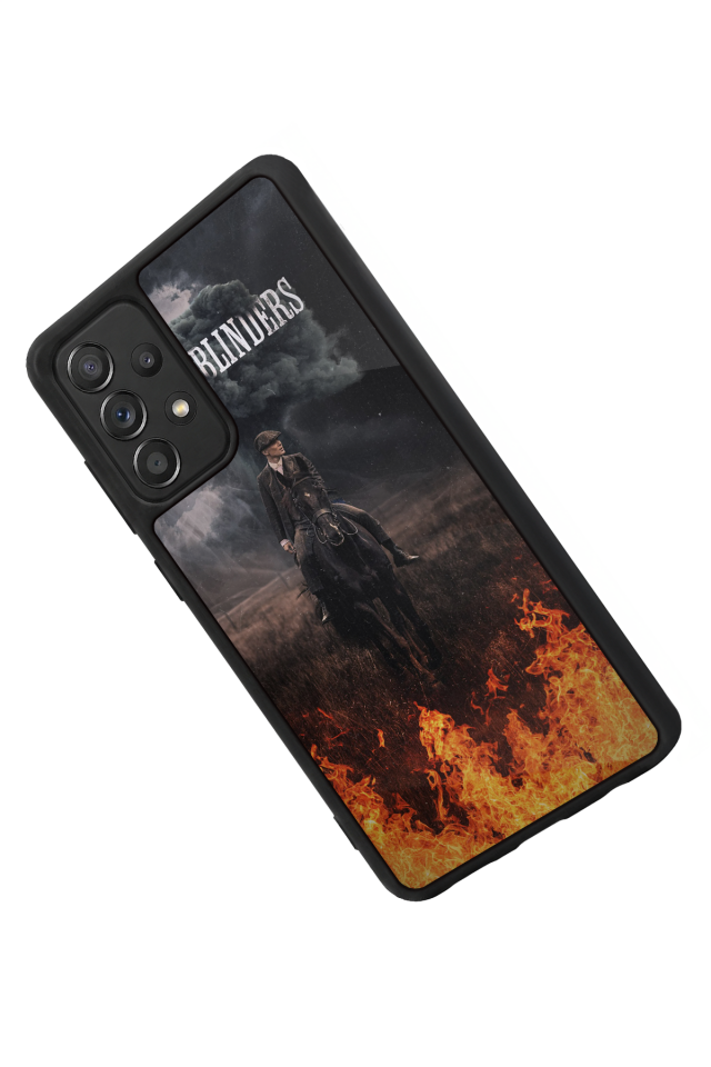 Samsung Galaxy A72 Uyumlu Peaky Blinders Tasarımlı Glossy Premium Kılıf