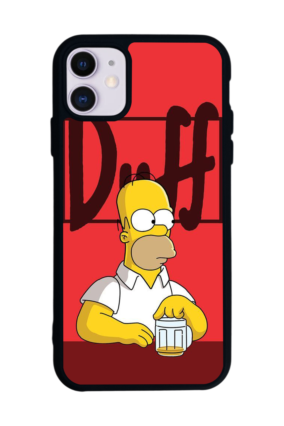 iPhone 11 Uyumlu The Simpsons Tasarımlı Glossy Premium Kılıf