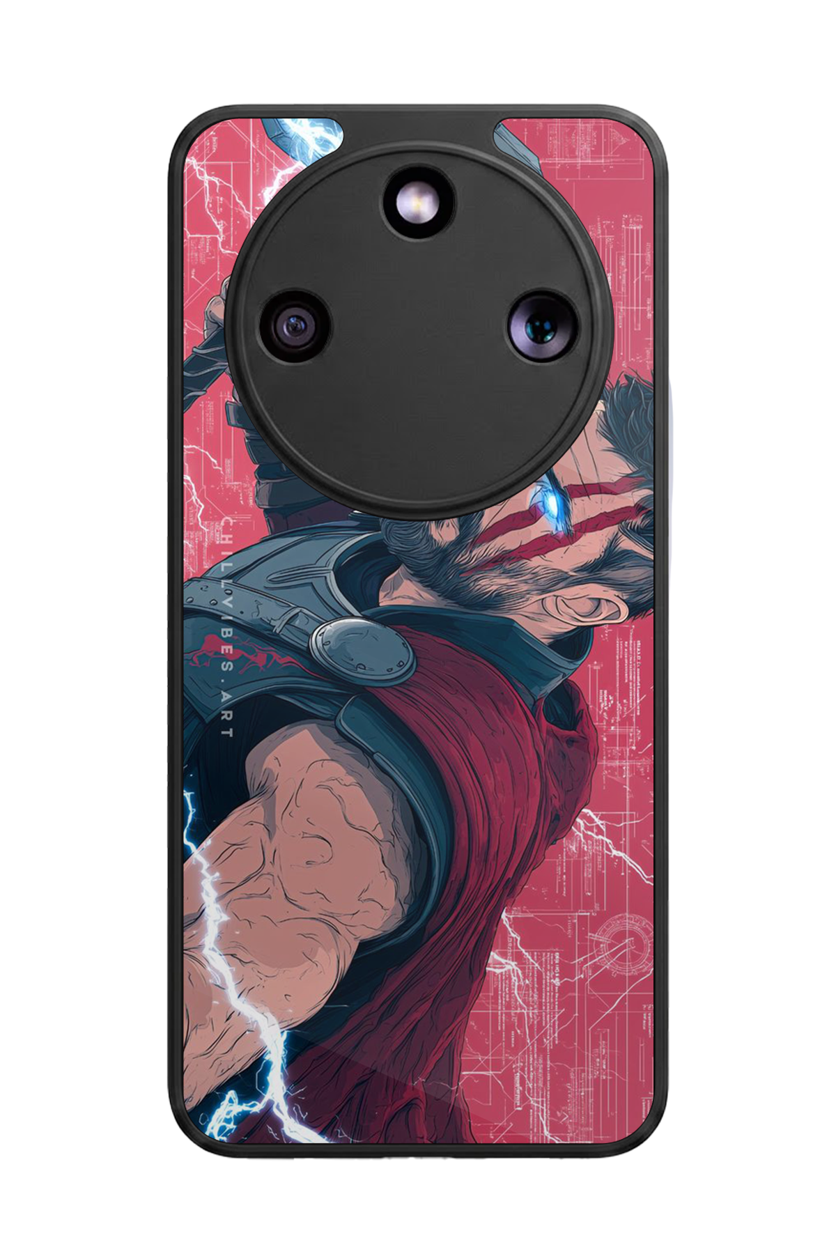 Honor Magic 8 Lite Uyumlu Thor Tasarımlı Glossy Premium Kılıf