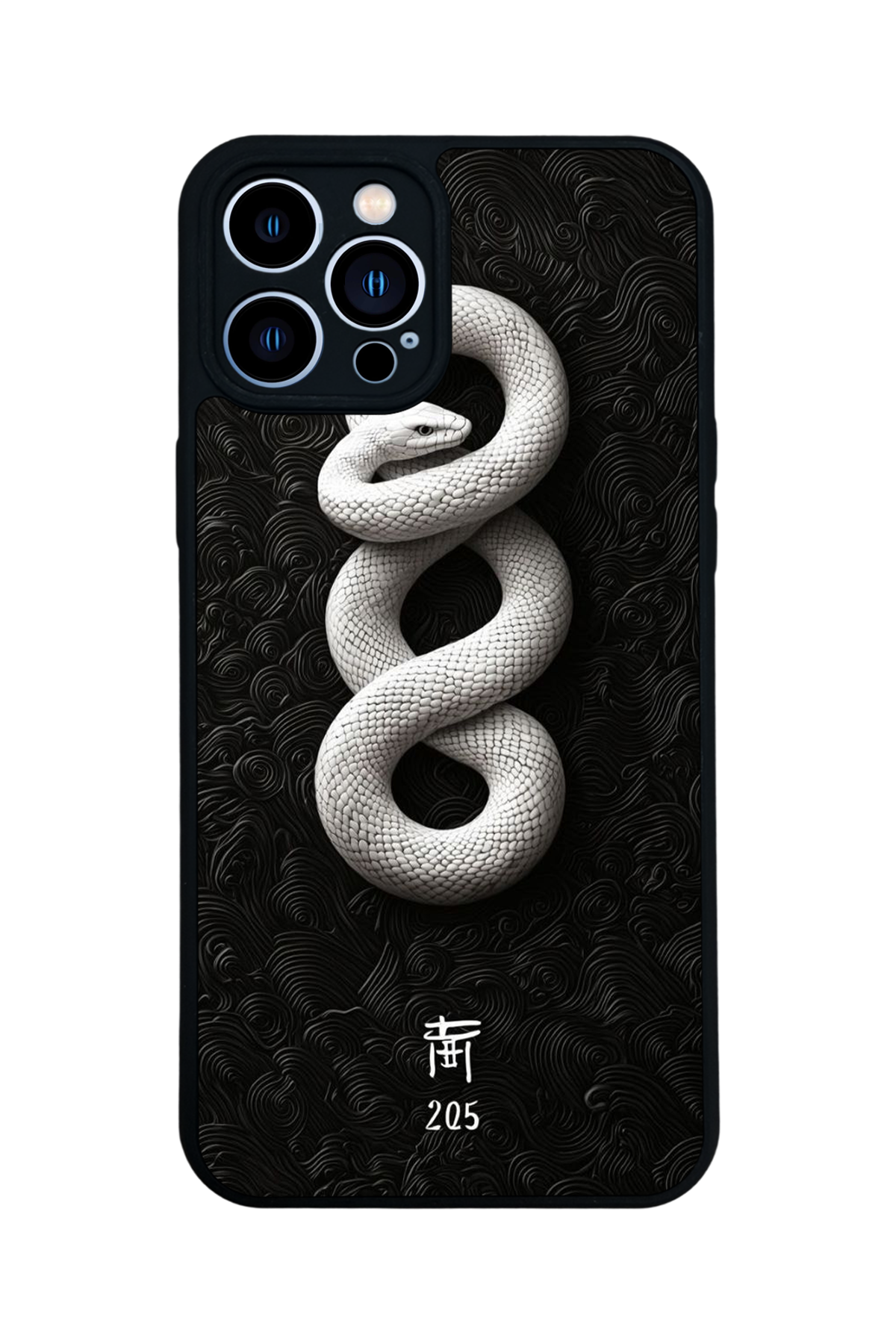 iPhone 13 Pro Max Uyumlu Yılan Tasarımlı Glossy Premium Kılıf