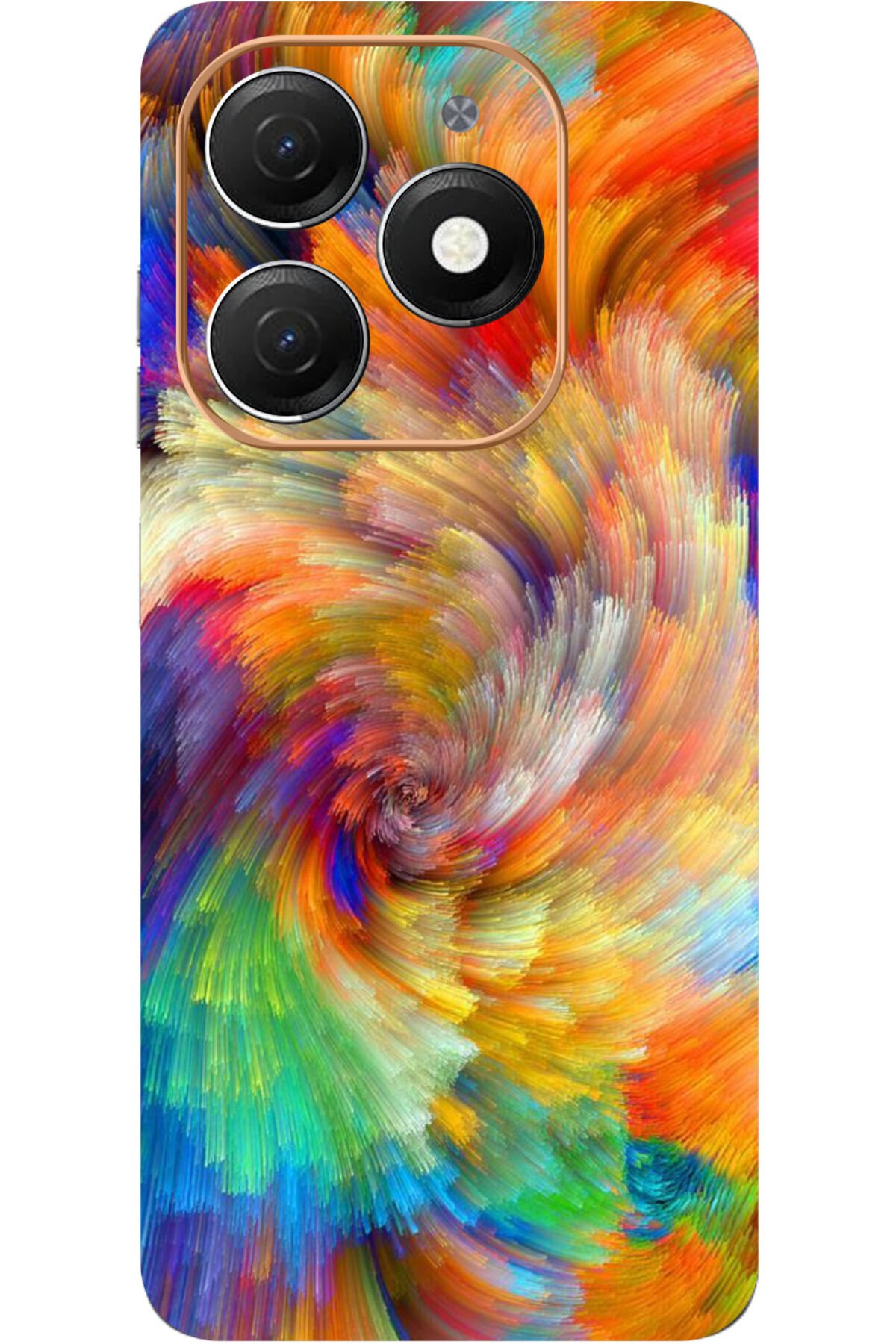 Realme C63 Kamera Korumalı HD Tam Kaplama Baskılı Kılıf