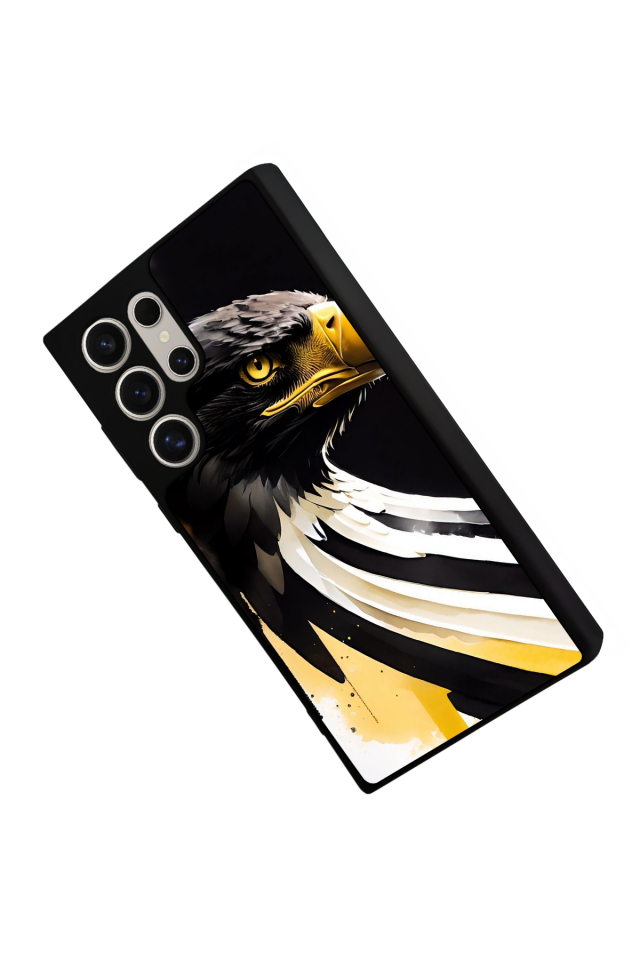 Samsung Galaxy S24 Ultra Uyumlu Besiktas Tasarımlı Glossy Premium Kılıf