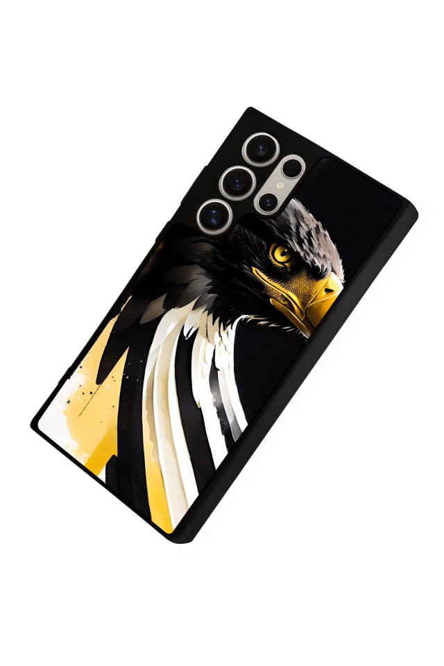 Samsung Galaxy S24 Ultra Uyumlu Besiktas Tasarımlı Glossy Premium Kılıf