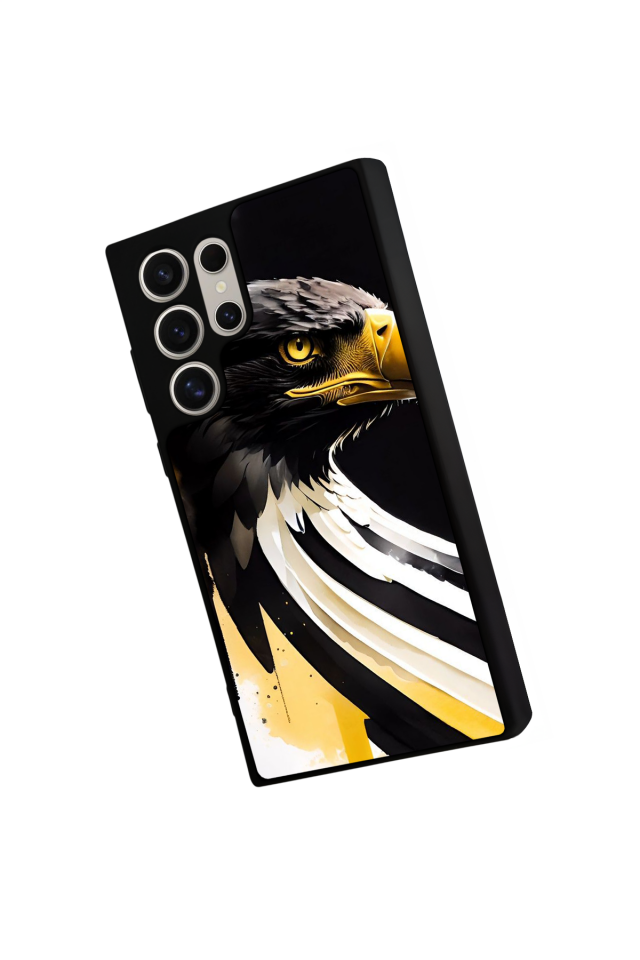 Samsung Galaxy S24 Ultra Uyumlu Besiktas Tasarımlı Glossy Premium Kılıf