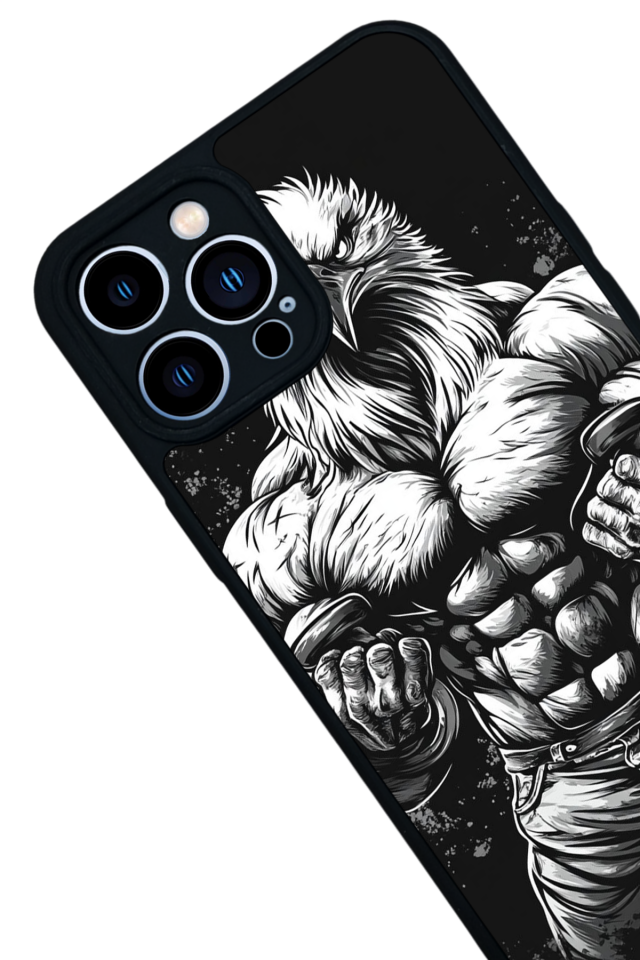 iPhone 13 Pro Max Uyumlu Besiktas Tasarımlı Glossy Premium Kılıf