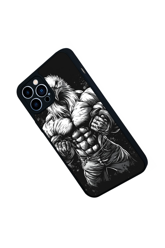 iPhone 13 Pro Max Uyumlu Besiktas Tasarımlı Glossy Premium Kılıf